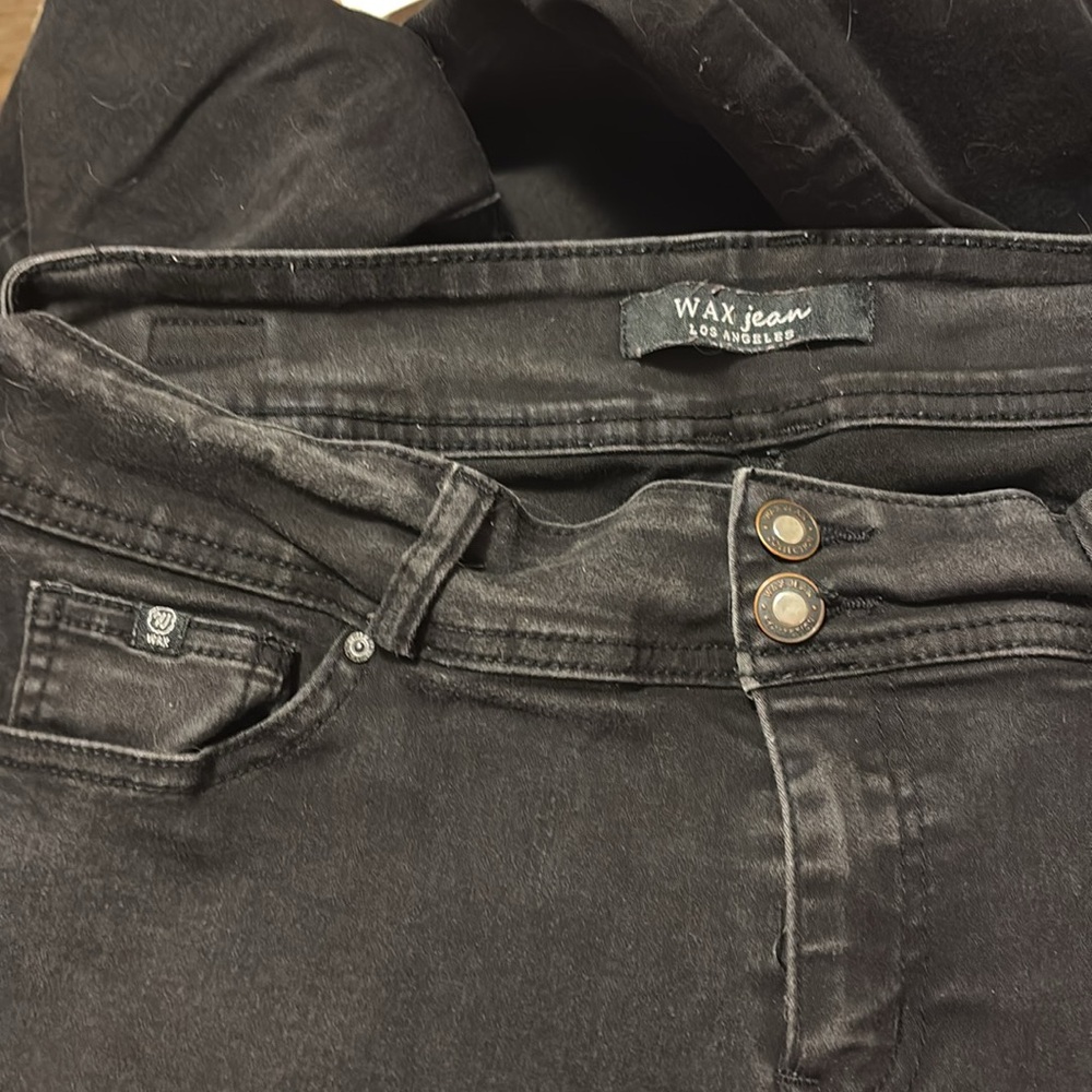women’s wax jean skinny jeans - Picture 3 of 3